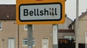 signpost for bellshill