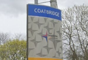 signpost for Coatbridge